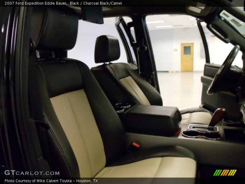 Black / Charcoal Black/Camel 2007 Ford Expedition Eddie Bauer