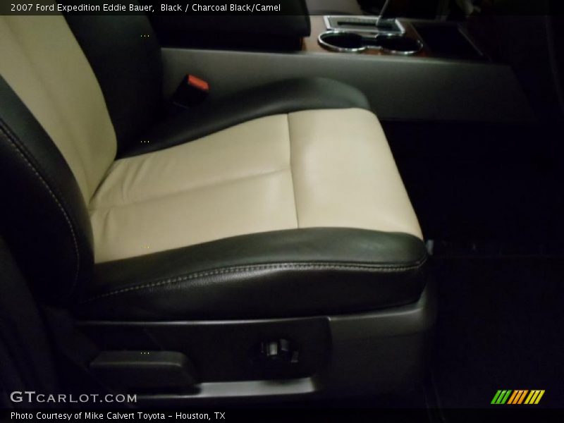 Black / Charcoal Black/Camel 2007 Ford Expedition Eddie Bauer