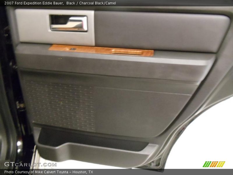 Black / Charcoal Black/Camel 2007 Ford Expedition Eddie Bauer