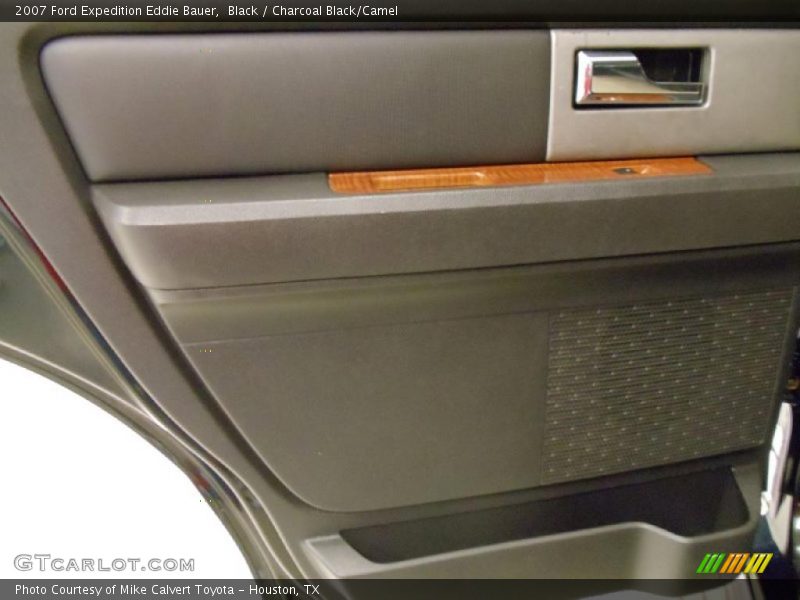 Black / Charcoal Black/Camel 2007 Ford Expedition Eddie Bauer