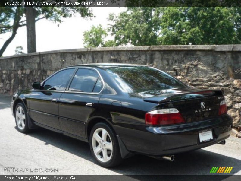 Nighthawk Black Pearl / Ebony 2002 Acura TL 3.2 Type S