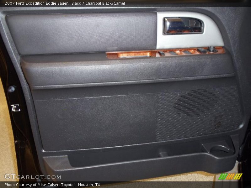 Black / Charcoal Black/Camel 2007 Ford Expedition Eddie Bauer
