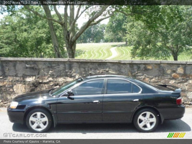 Nighthawk Black Pearl / Ebony 2002 Acura TL 3.2 Type S