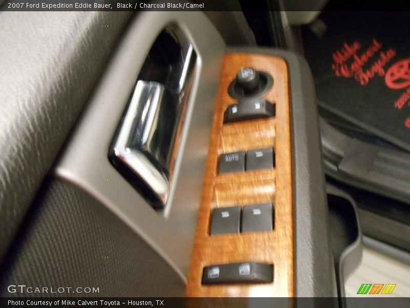 Black / Charcoal Black/Camel 2007 Ford Expedition Eddie Bauer