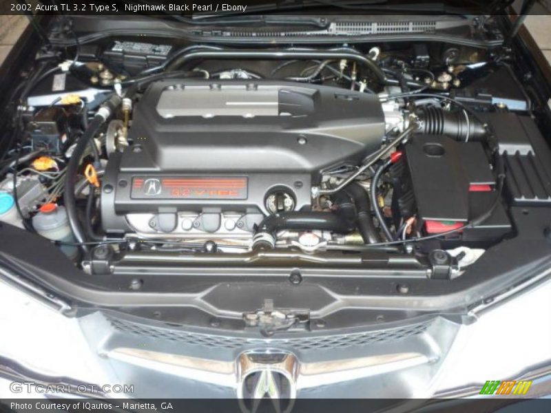 Nighthawk Black Pearl / Ebony 2002 Acura TL 3.2 Type S