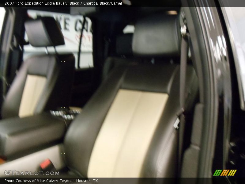 Black / Charcoal Black/Camel 2007 Ford Expedition Eddie Bauer