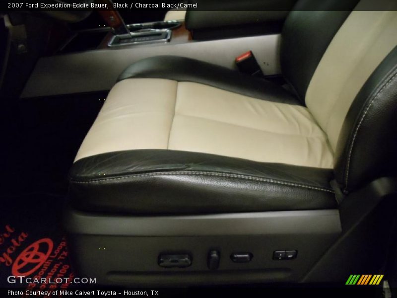 Black / Charcoal Black/Camel 2007 Ford Expedition Eddie Bauer