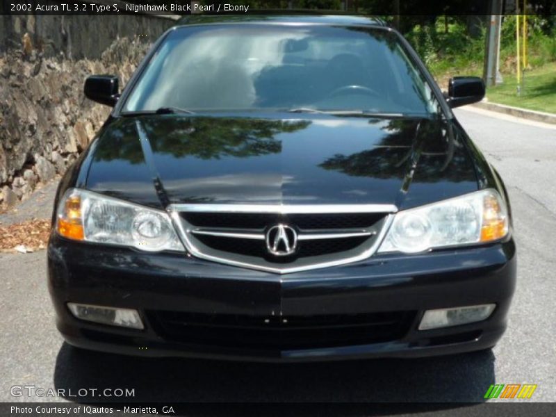 Nighthawk Black Pearl / Ebony 2002 Acura TL 3.2 Type S