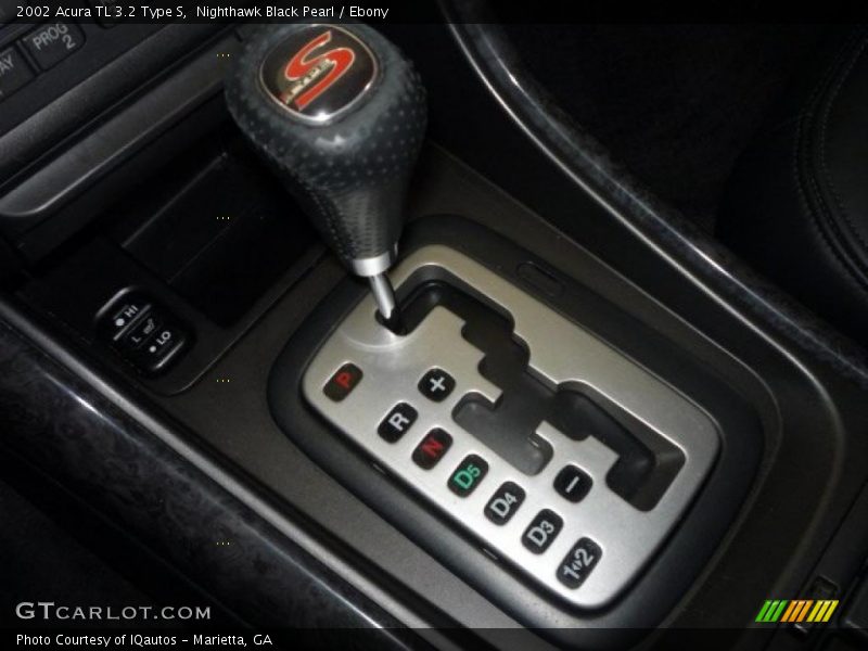 Nighthawk Black Pearl / Ebony 2002 Acura TL 3.2 Type S