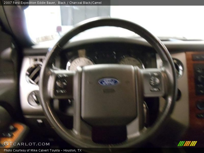 Black / Charcoal Black/Camel 2007 Ford Expedition Eddie Bauer