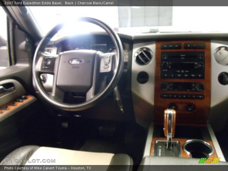 Black / Charcoal Black/Camel 2007 Ford Expedition Eddie Bauer