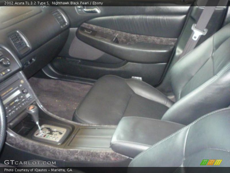 Nighthawk Black Pearl / Ebony 2002 Acura TL 3.2 Type S