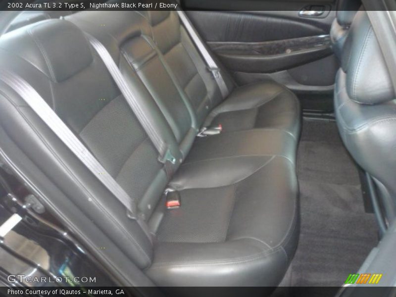 Nighthawk Black Pearl / Ebony 2002 Acura TL 3.2 Type S