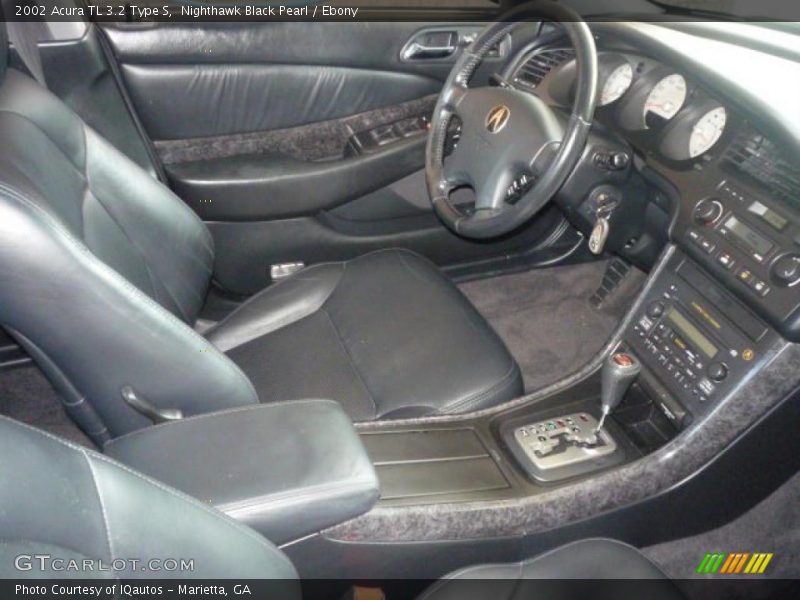 Nighthawk Black Pearl / Ebony 2002 Acura TL 3.2 Type S