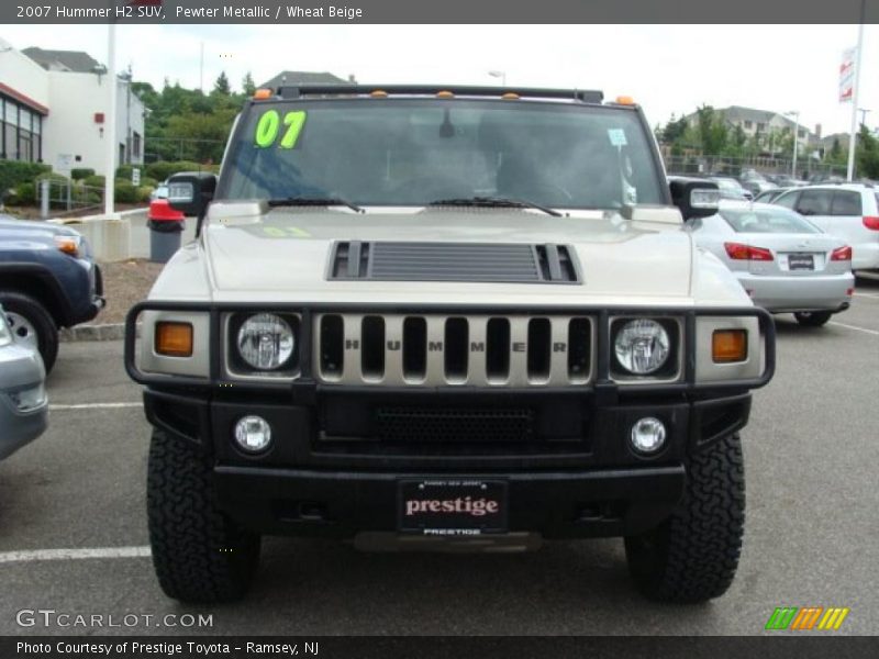 Pewter Metallic / Wheat Beige 2007 Hummer H2 SUV