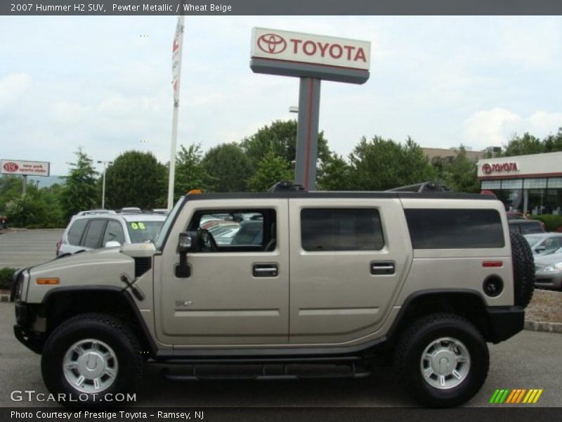 Pewter Metallic / Wheat Beige 2007 Hummer H2 SUV