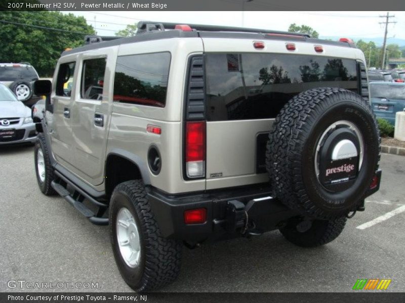 Pewter Metallic / Wheat Beige 2007 Hummer H2 SUV