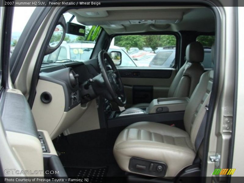 Pewter Metallic / Wheat Beige 2007 Hummer H2 SUV
