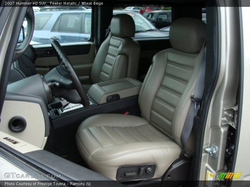 Pewter Metallic / Wheat Beige 2007 Hummer H2 SUV