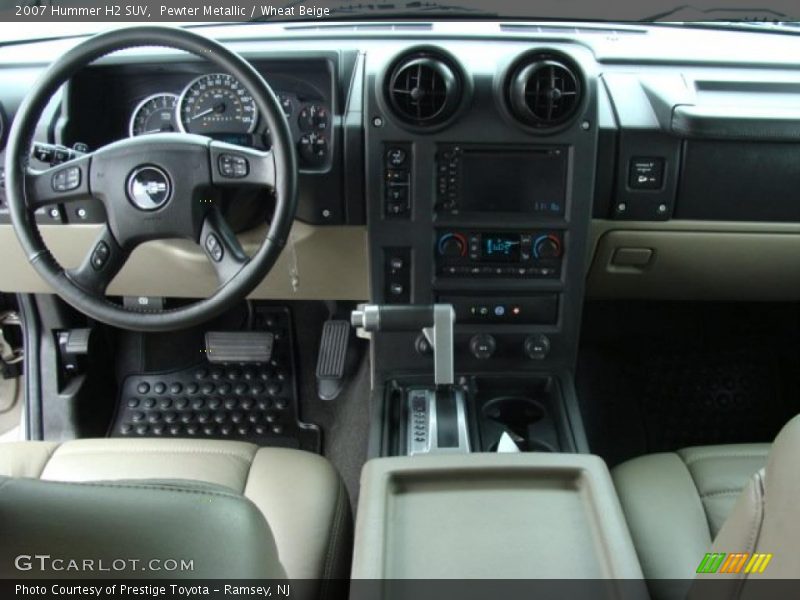 Pewter Metallic / Wheat Beige 2007 Hummer H2 SUV