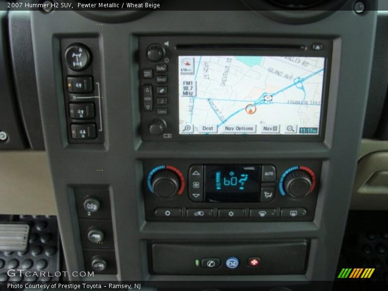 Pewter Metallic / Wheat Beige 2007 Hummer H2 SUV