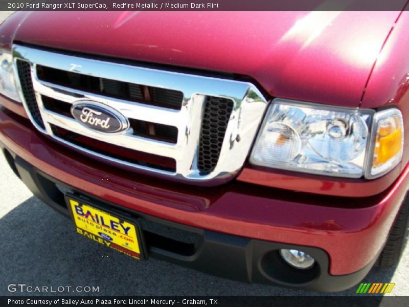 Redfire Metallic / Medium Dark Flint 2010 Ford Ranger XLT SuperCab