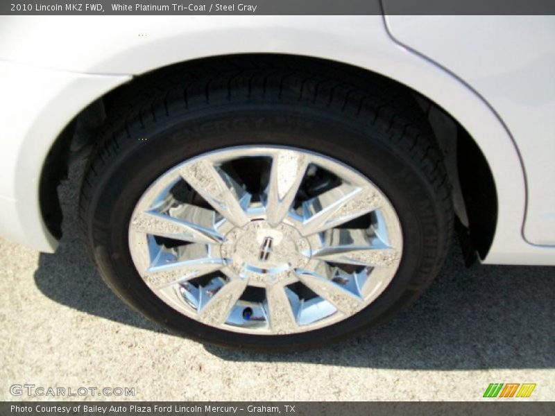 White Platinum Tri-Coat / Steel Gray 2010 Lincoln MKZ FWD