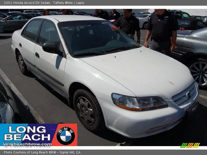 Taffeta White / Lapis 2001 Honda Accord DX Sedan