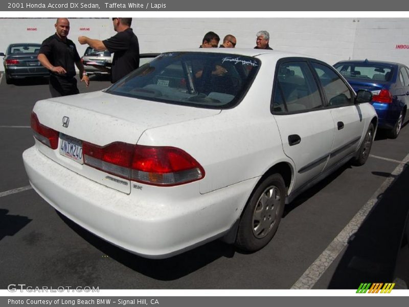 Taffeta White / Lapis 2001 Honda Accord DX Sedan