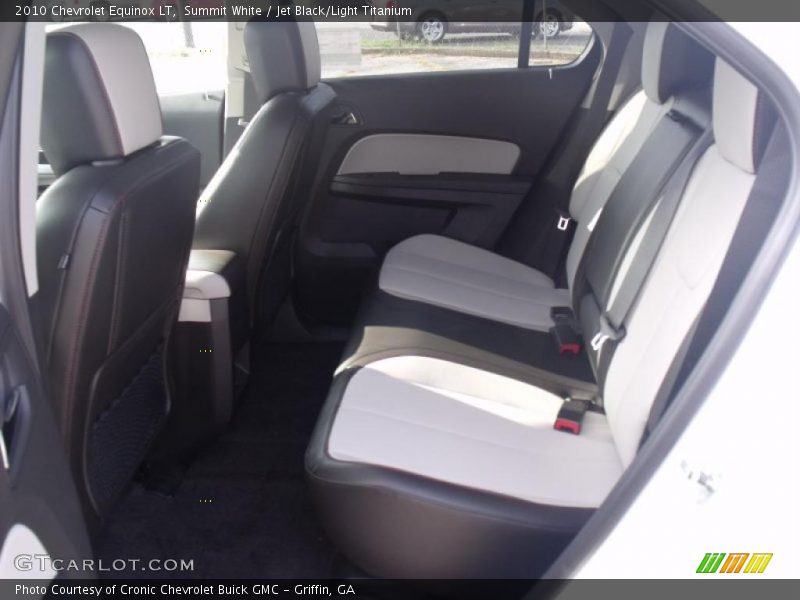 Summit White / Jet Black/Light Titanium 2010 Chevrolet Equinox LT