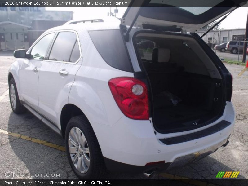 Summit White / Jet Black/Light Titanium 2010 Chevrolet Equinox LT