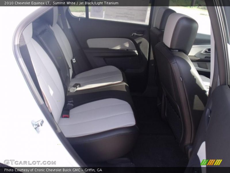 Summit White / Jet Black/Light Titanium 2010 Chevrolet Equinox LT