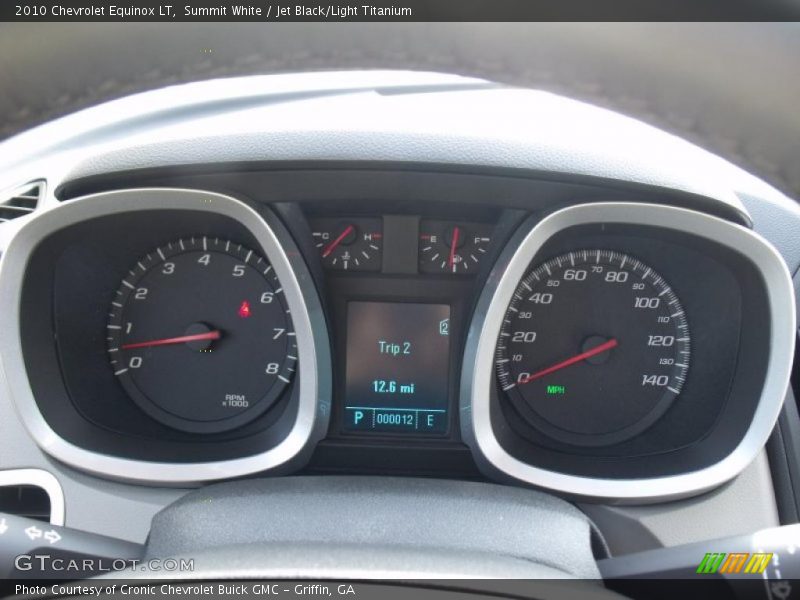 Summit White / Jet Black/Light Titanium 2010 Chevrolet Equinox LT