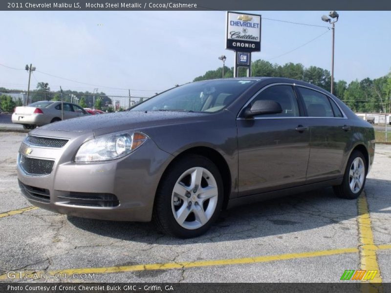 Mocha Steel Metallic / Cocoa/Cashmere 2011 Chevrolet Malibu LS