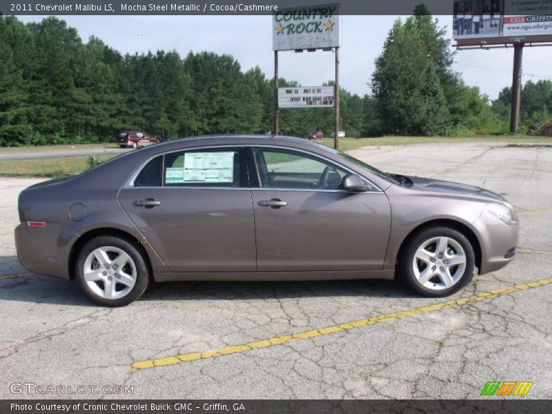 Mocha Steel Metallic / Cocoa/Cashmere 2011 Chevrolet Malibu LS