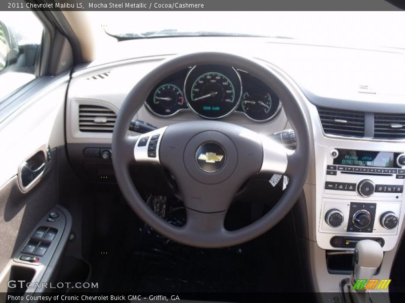 Mocha Steel Metallic / Cocoa/Cashmere 2011 Chevrolet Malibu LS