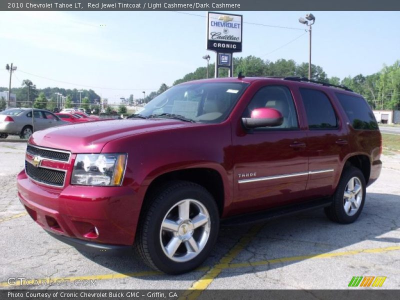 Red Jewel Tintcoat / Light Cashmere/Dark Cashmere 2010 Chevrolet Tahoe LT