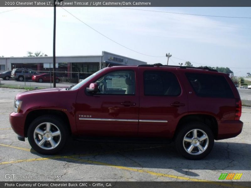 Red Jewel Tintcoat / Light Cashmere/Dark Cashmere 2010 Chevrolet Tahoe LT
