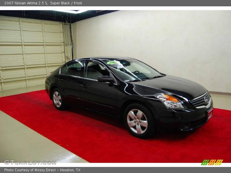 Super Black / Frost 2007 Nissan Altima 2.5 S