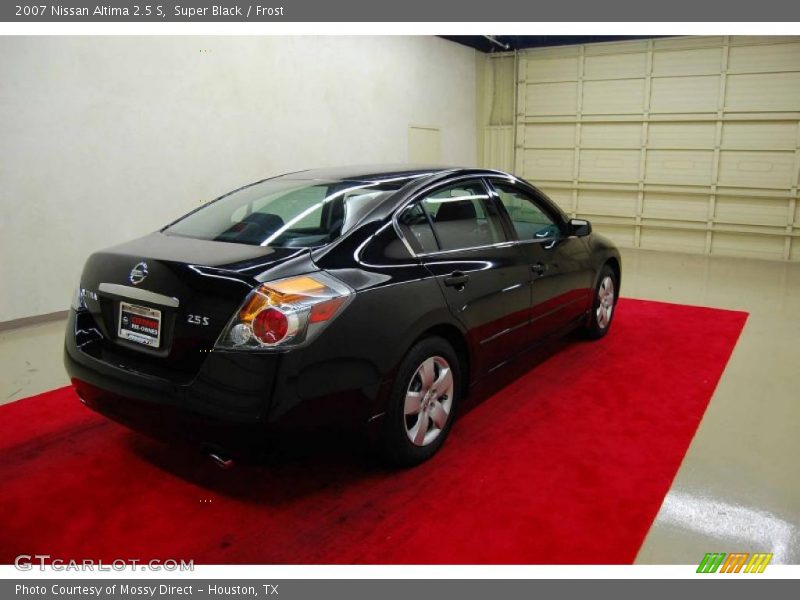 Super Black / Frost 2007 Nissan Altima 2.5 S
