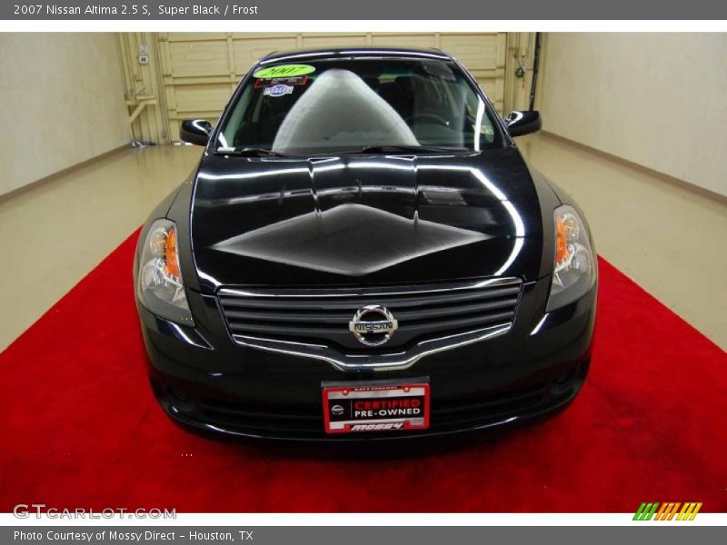 Super Black / Frost 2007 Nissan Altima 2.5 S