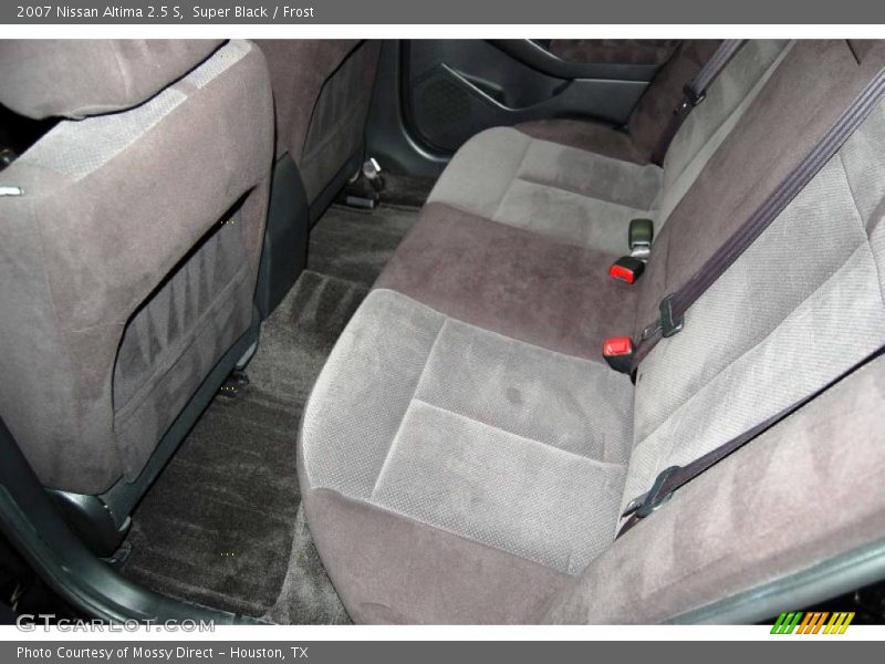 Super Black / Frost 2007 Nissan Altima 2.5 S