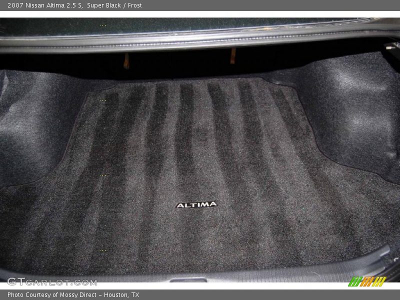 Super Black / Frost 2007 Nissan Altima 2.5 S