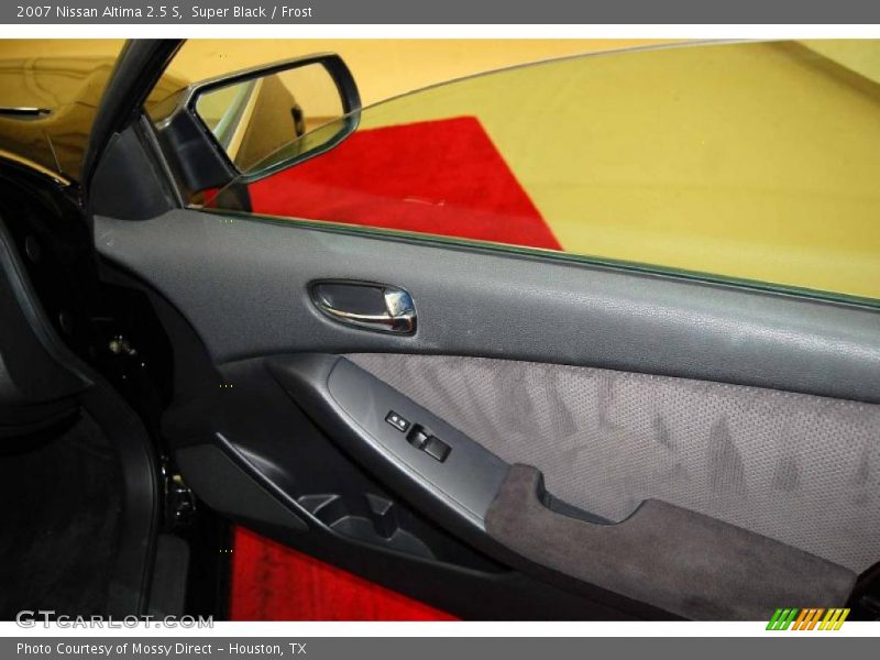 Super Black / Frost 2007 Nissan Altima 2.5 S