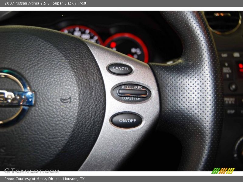 Super Black / Frost 2007 Nissan Altima 2.5 S