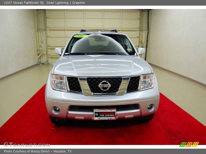 Silver Lightning / Graphite 2007 Nissan Pathfinder SE
