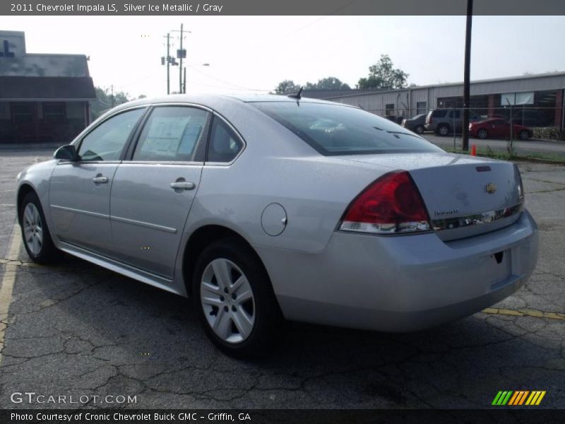 Silver Ice Metallic / Gray 2011 Chevrolet Impala LS