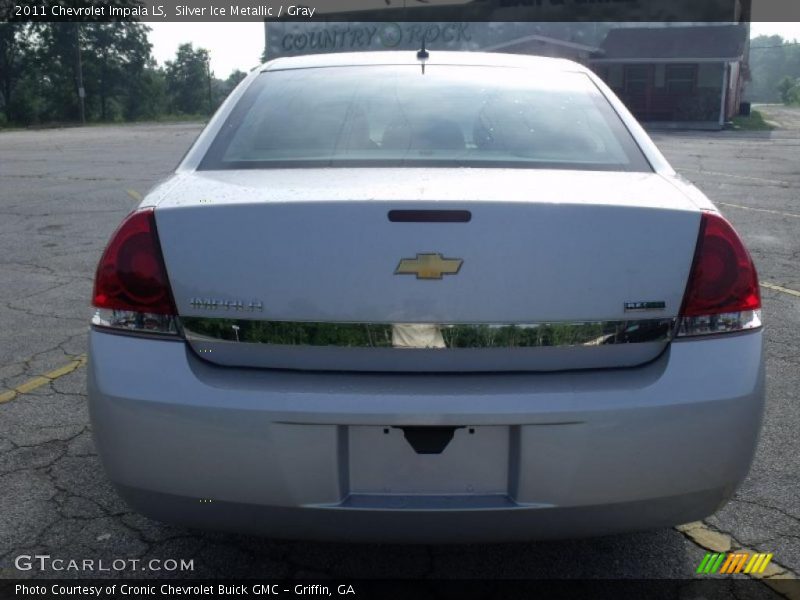 Silver Ice Metallic / Gray 2011 Chevrolet Impala LS