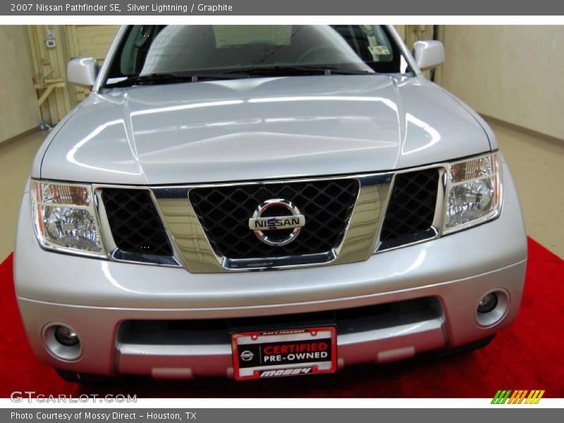 Silver Lightning / Graphite 2007 Nissan Pathfinder SE