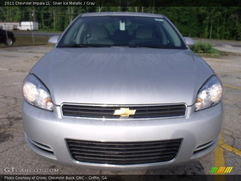 Silver Ice Metallic / Gray 2011 Chevrolet Impala LS